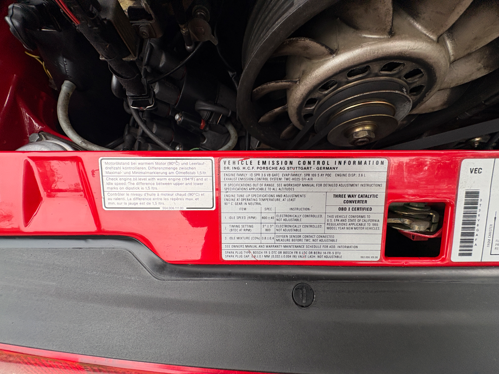 1995 Porsche 911 Carrera Cabriolet - Image 52