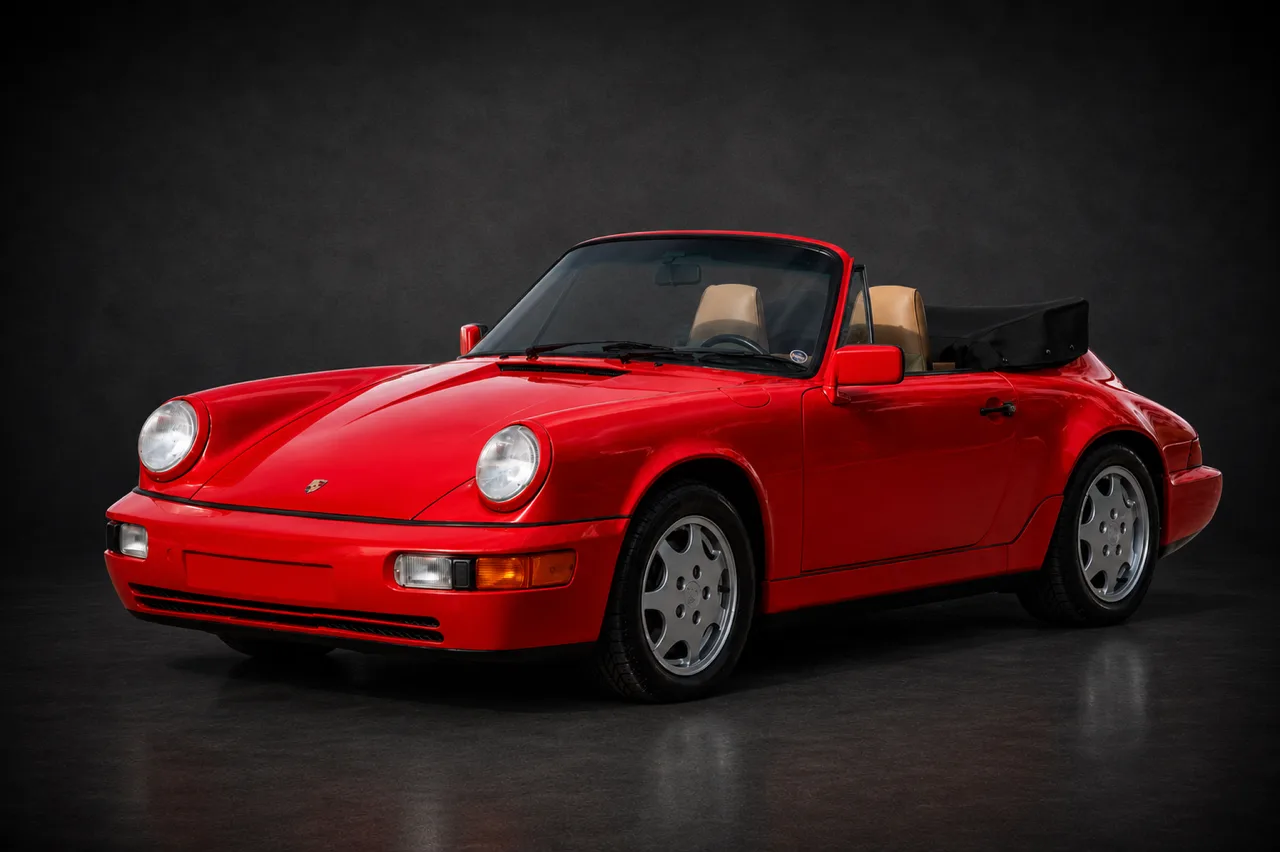 1990 Porsche 911 Carrera 4 Cabriolet