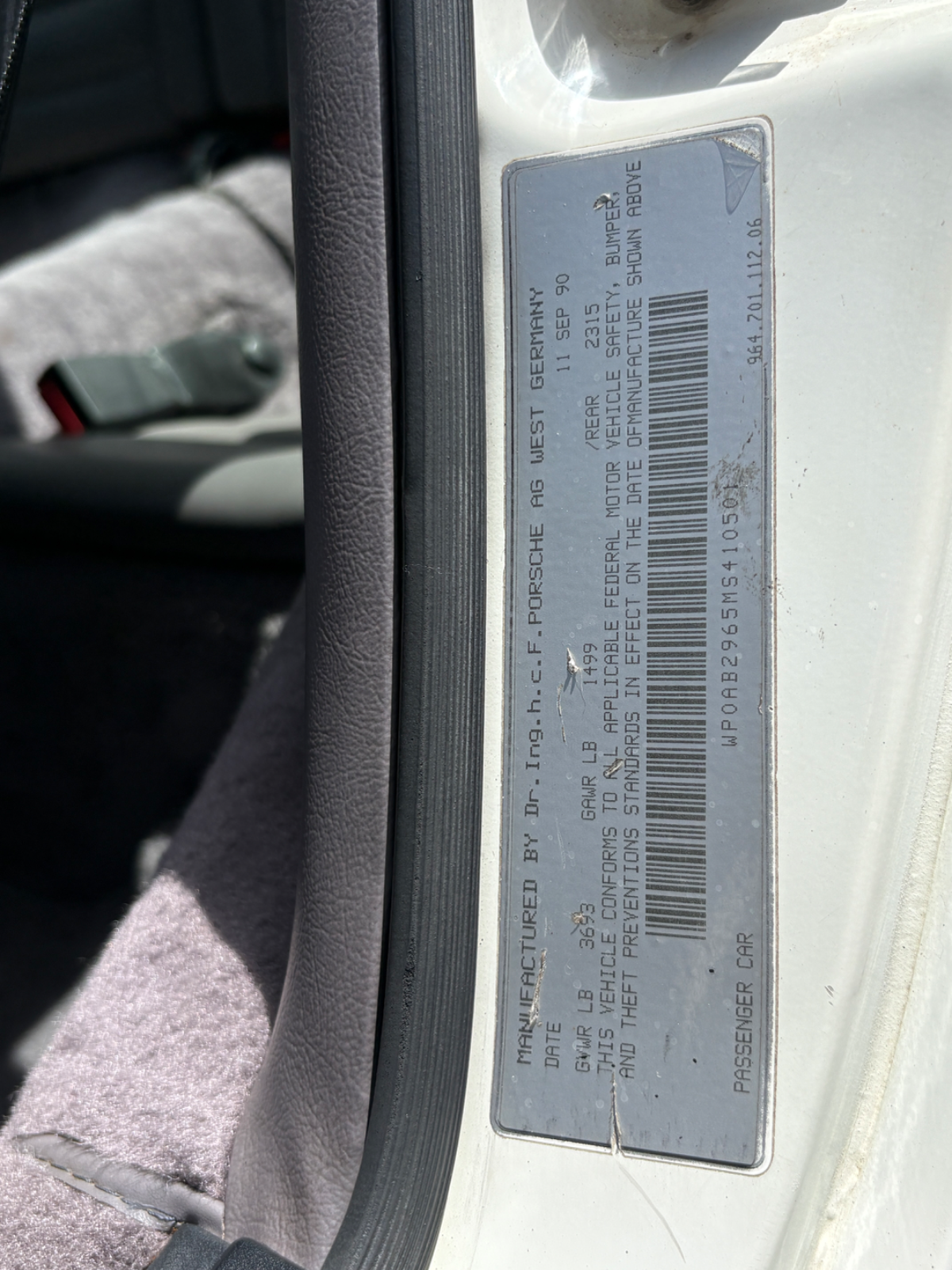 1991 Porsche 911 Carrera 2 - Image 39